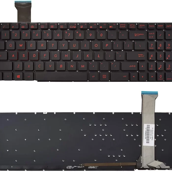 Asus Backlit Laptop Keyboard