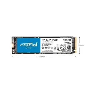 Crucial NVMe / M.2 SSD (256GB, 512GB, 1TB)